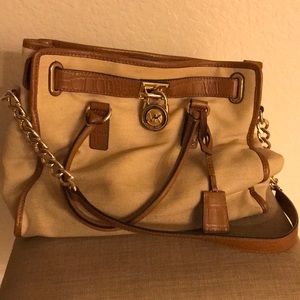 Michael Kors khaki purse
